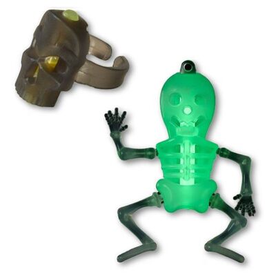 Knicklichter Ringe und Anhaenger