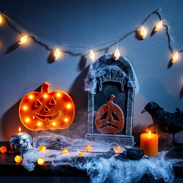 Halloween Deko Kürbis