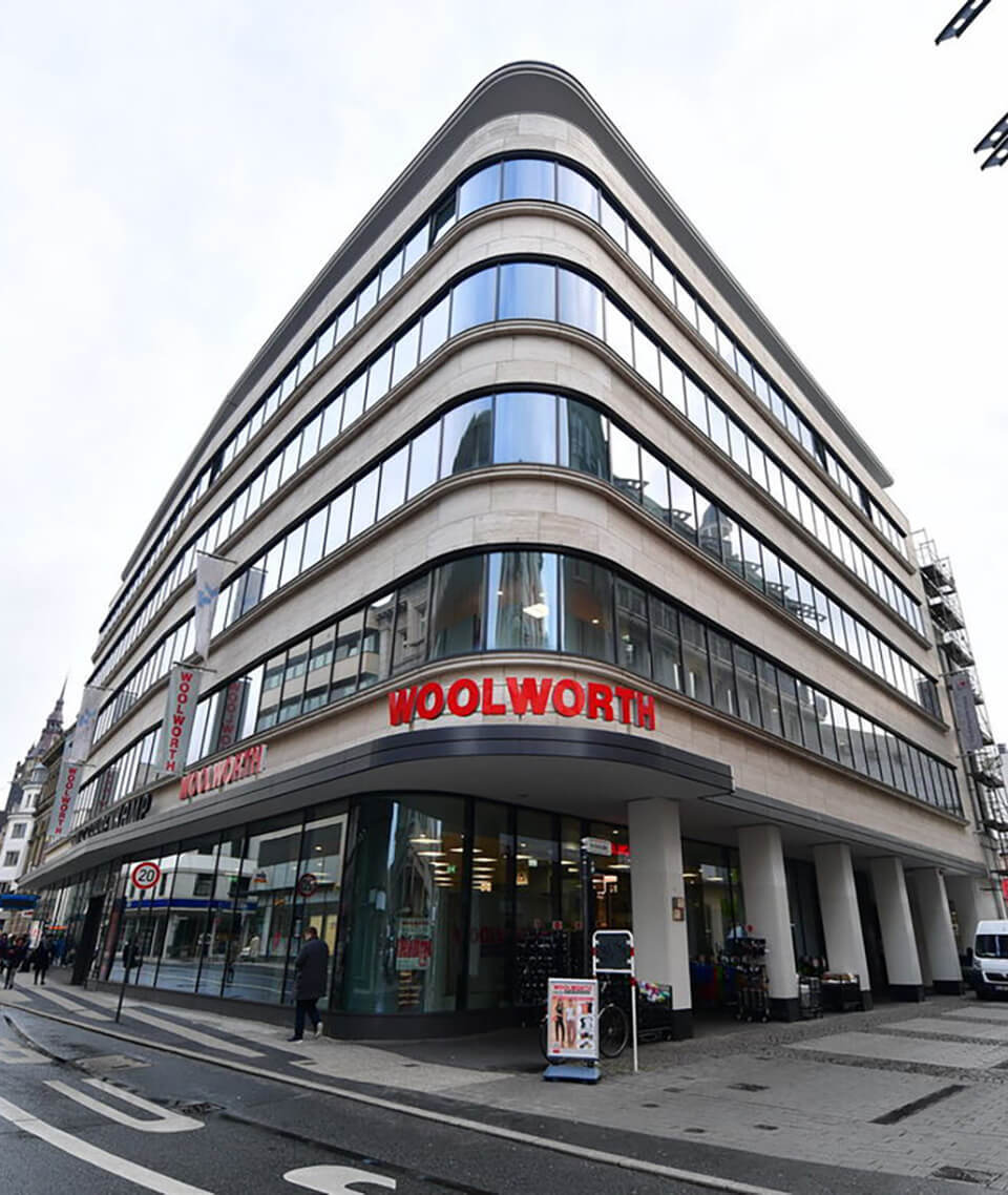 Woolworth Wuppertal Außenansicht