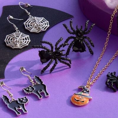 3 Paar unterschiedliche Halloween Ohrringe